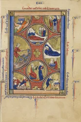 Scenes from the Lives of Noah and Abraham, c.1250-60